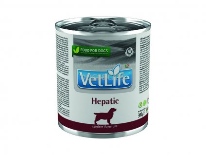 Konzerva VET LIFE Dog Hepatic 300g