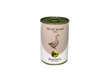 Konzerva BOHEMIA husí maso ve vlastní šťávě 400g (DOPRODEJ)