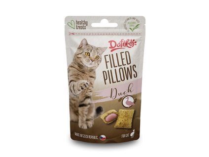 DAFIKO Filled Pillows with Duck for Cats 40g