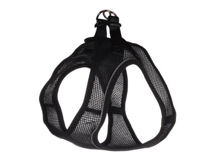 Postroj FLAMINGO Step & Go Bento černý (XXL) 52-57x56-62cm