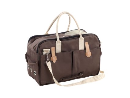 Taška FLAMINGO Boston hnědá 52x25x35cm (DOPRODEJ)