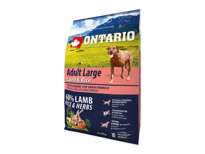 ONTARIO Adult Large Lamb, Turkey 2,25kg