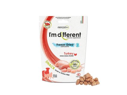 I´M DIFFERENT Snack krůta - mrazem sušený pamlsek 40g