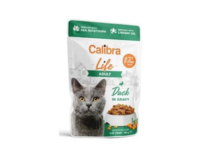 Kapsička CALIBRA Cat Life Adult Duck in Gravy 85g