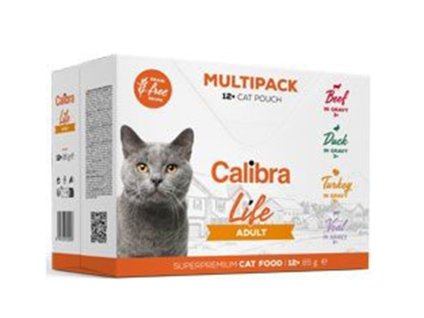 Kapsička CALIBRA Cat Life Adult 12x85g (multipack)