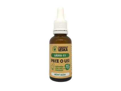 DOKONALÁ LÁSKA 03 péče o uši běžný režim 30ml (DOPRODEJ)