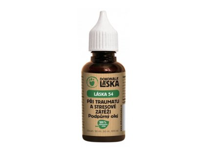 DOKONALÁ LÁSKA 54 podpůrný olej při traumatu a stresové zátěži 50ml