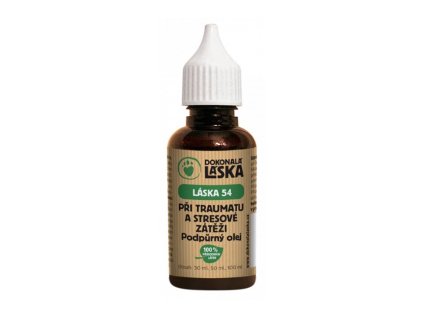 DOKONALÁ LÁSKA 54 podpůrný olej při traumatu a stresové zátěži 30ml
