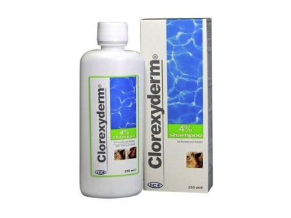 ICF Clorexyderm 4% šampon 250ml