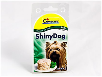 Konzerva GIMDOG Shiny Dog - kuře 2x85g