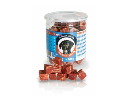 KIDDOG Premium hovězí masíčko v kostičce 200g (dóza)