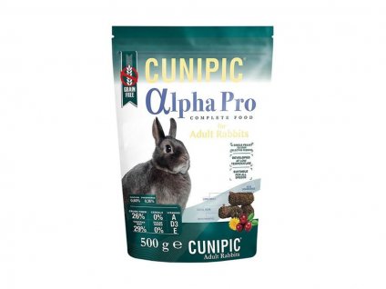 CUNIPIC Alpha Pro Rabbit Adult 500g