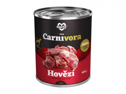 Konzerva MARTY ProCarnivora hovězí 800g