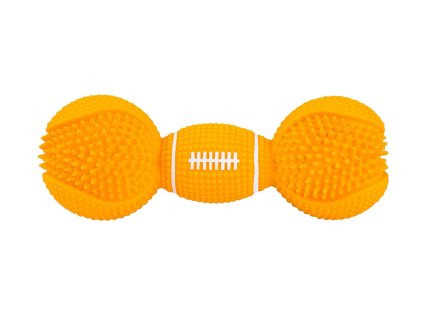Hračka HIPHOP latex - ježatá činka 15cm