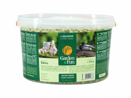 GARDEN FUN krmivo pro vodní ptáky 1,2kg (kyblík)