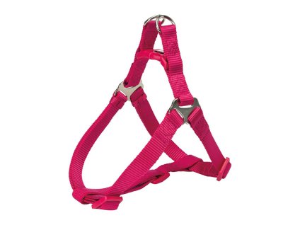 Postroj TRIXIE Premium fuchsie (L) 2,5x65-80cm