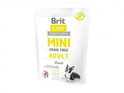 BRIT CARE Grain-Free Mini Adult Lamb 400g