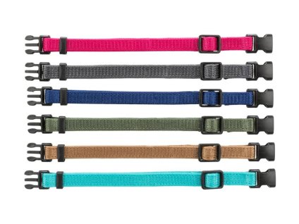 Nylonové rozeznávací obojky TRIXIE pro štěňata (M-L) 1x22-35cm (6ks)
