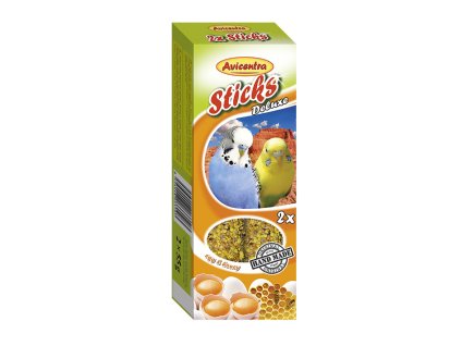 Tyčinky AVICENTRA andulka vaječno-medové (2ks) 150g