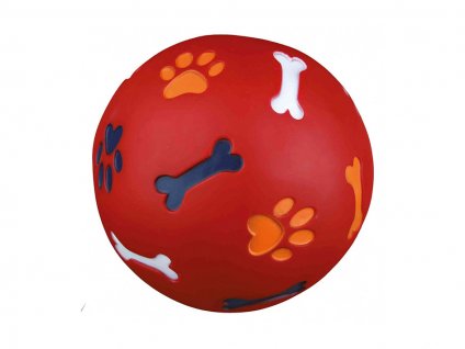 Hračka TRIXIE plast - Snacky míč na pamlsky 11cm (MIX BAREV)