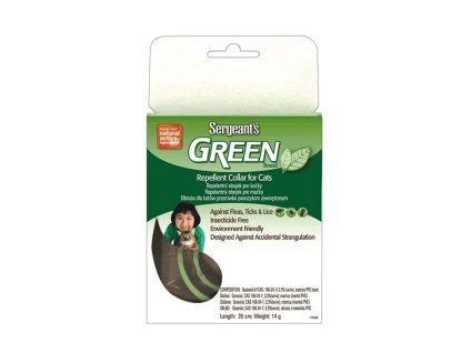 SERGEANT´S Green pro kočky 35cm (DOPRODEJ)