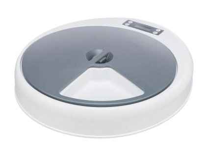 Automatické krmítko TRIXIE TX5 bílošedé (5x240ml) 33x5x36cm (DOPRODEJ)