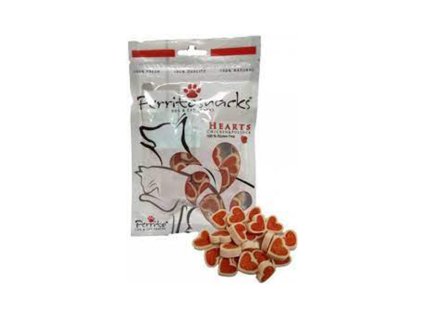 PERRITO Hearts Chicken and Pollock for Cats and Dogs 50g