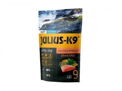 JULIUS K-9 Adult Salmon & Spinach 340g