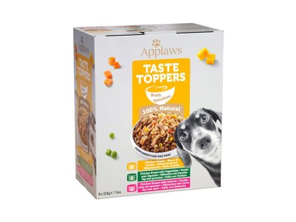 Konzerva APPLAWS Dog Broth 8x156g (multipack)