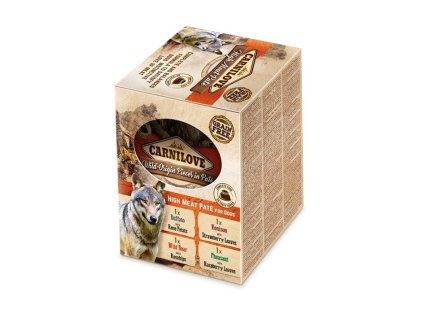 Kapsička CARNILOVE Dog Paté Multipack 4x300g