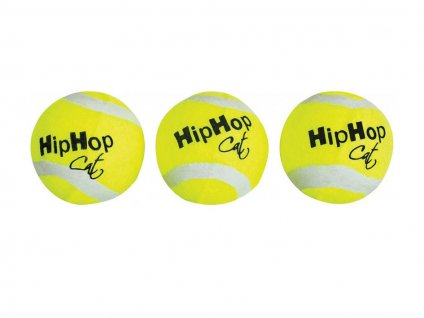 Hračka HIPHOP tenis - Dog míč 5cm (3ks)