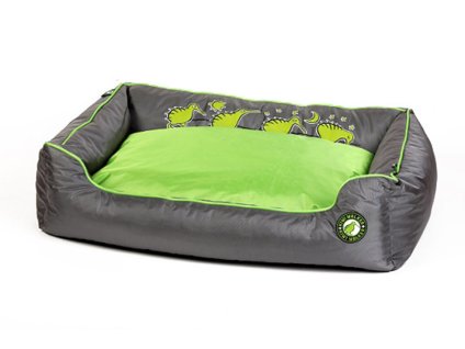 Pelech KIWI WALKER Running Kiwi Sofa Bed Green/Grey (XXL) 110x80x30cm