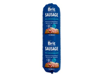 BRIT Sausage Chicken & Lamb 800g