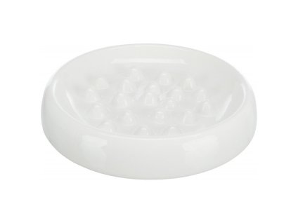 Keramická miska TRIXIE Slow Feed k pomalému krmení 0,25l (18cm) (MIX BAREV)