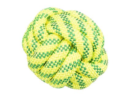 Hračka TRIXIE polyester - Aqua Toy plovoucí míček reflexní žluto/zelený 7cm