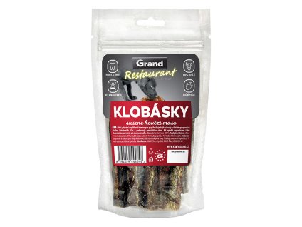 GRAND Restaurant Klobásky hovězí 100g