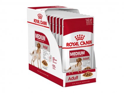Kapsička ROYAL CANIN Medium Adult 10x140g (multipack)