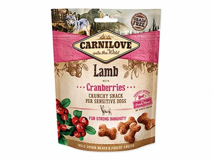 CARNILOVE Dog Crunchy Snack Lamb with Cranberries 200g