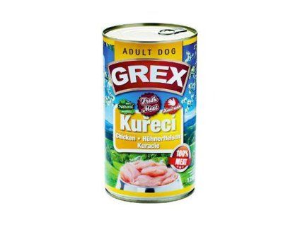 Konzerva GREX kuřecí 1280g (DOPRODEJ)