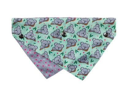 Šátek FUZZYARD Bandana Dreamtime Koalas (L) 23x14,5cm