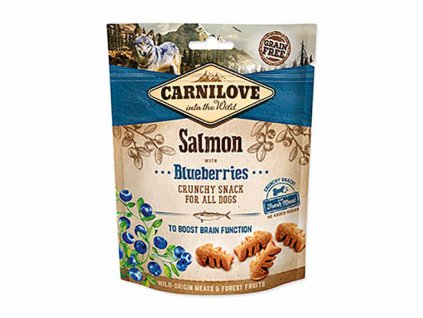 CARNILOVE Dog Crunchy Snack Salmon with Blueberries 200g