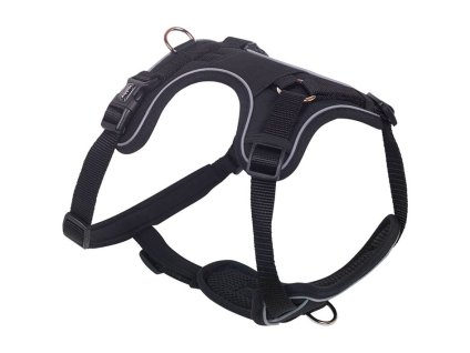 Postroj NOBBY Mailo ergonomický černý (XL) (DOPRODEJ)