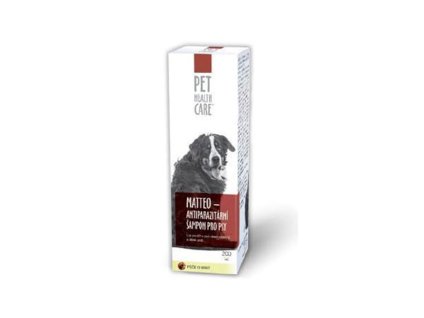 PET HEALTH CARE antiparazitní šampon Matteo pro psy 200ml