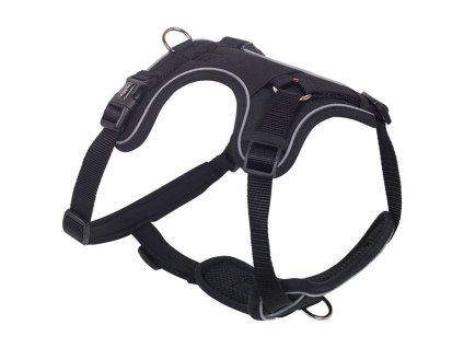 Postroj NOBBY Mailo ergonomický černý (XS) (DOPRODEJ)