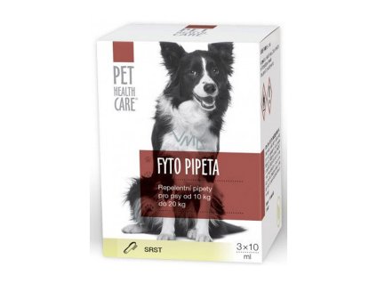 PET HEALTH CARE Fyto Spot-on 3x10ml (pro psy 10-20kg)