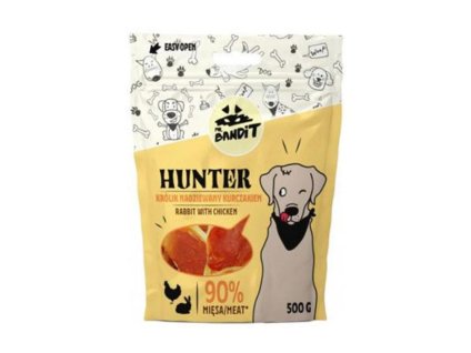 VETEXPERT Mr.Bandit pochoutka Hunter králík a kuře 500g