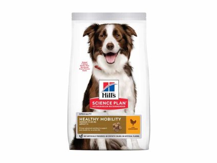 HILLS Canine Adult Healthy Mobility Medium Chicken 14kg (DOPRODEJ)