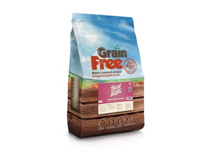 BEST BREEDER Grain Free Small Breed Salmon & Trout, Sweet Potato & Asparagus 6kg