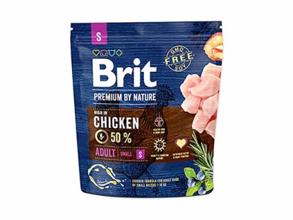 BRIT Premium by Nature Adult (S) 1kg