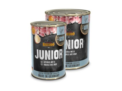 Konzerva BELCANDO Junior drůbeží s vejci 800g
